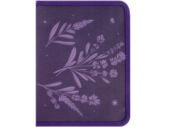 Папка объемная на молнии А5+ Lavender-1. Axent 1805-36-A