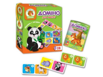 Игра Домино, Зоопарк, Vladi Toys