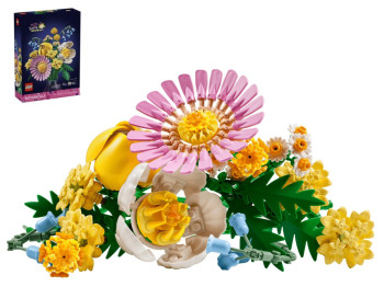 Конструктор LEGO Botanicals Миниатюрный солнечный букет, 373 деталей