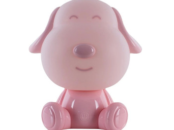 Светильник-ночник LED с аккумулятором Doggy розовый, Kite