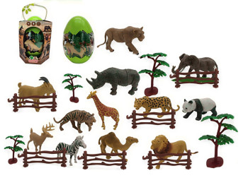 Набор животных Animal World, 26 элементов, игровой комплект для дикой природы