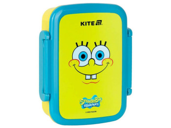 Ланчбокс пластиковый с перегородкой, дизайн Sponge Bob, 420 мл