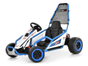 Електрокарт M 6374 EL-4, 2 мотори 200W, акумулятор 24V, синій, Bambi Kart