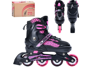 Ролики раздвижные. Profi A 4150-L-P (39-42)