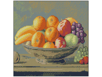 Алмазна картина Стиглі фрукти 30х30, Strateg FZ3030-29