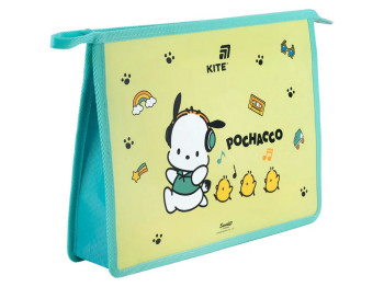 Папка на молнии Pochacco, формат А4+, с расширением 6 см, Kite