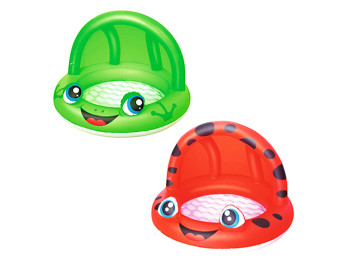 Басейн дитячий надувний з навісом Сонечко і Жабеня Kiddie Pools. Bestway 52189