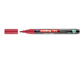 Маркер Edding Paint круглий рожевий 1-2 мм, e-791/09n
