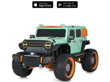 Дитячий електромобіль Джип. Bambi Racer M 5831EBLR-5