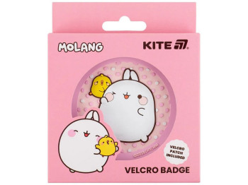 Бейдж на липучке Molang, Kite