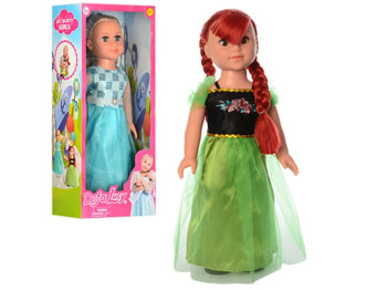 Кукла в платье Defa Lucy 5505, 45 см, длинные волосы, 2 вида