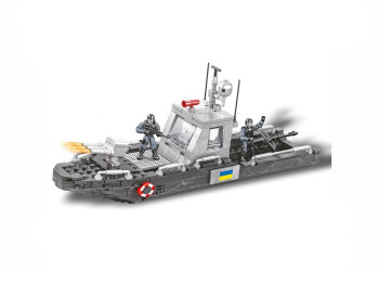 Конструктор Військовий катер 326 деталей. KB 1116