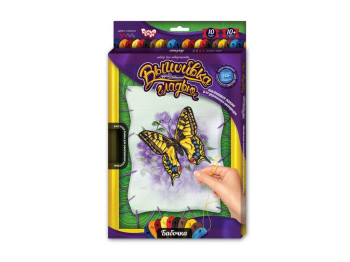 Набор для творчества Вышивка гладью по номерам на розтяжке, Danko Toys