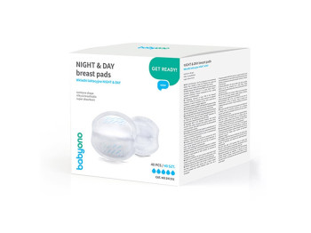 Вкладиші лактаційні Day&Night, 40 шт., 297/01, BabyOno