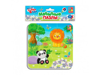 Магнитные пазлы, Зоопарк, Vladi Toys