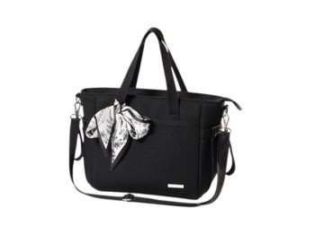 Сумка для мами Carmen Чорна 30x15,5x26 см, 1571/01, BabyOno