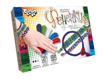 Набор для творчества Фенечки из мулине, Danko Toys