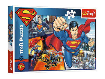 Пазли Супермен герой, WB Superman, 200 елементів, Trefl