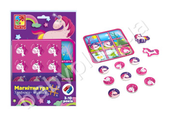 Магнитная игра, Єдинороги, Крестики-нолики, Vladi Toys