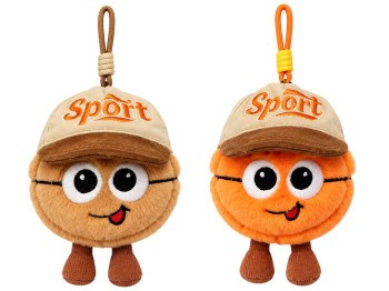 М’яка іграшка-підвіска М’ячик Sport, 10 см, 2 види
