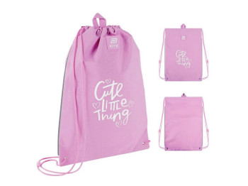Сумка для взуття зі шнурками Cute K25-600M-7, 46×33 см, затяжка шнурком, Kite