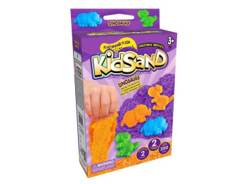 Кинетический песок KidSand Mini 200 грамм, Danko Toys