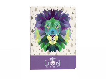 Блокнот LEON KING А5, 150x210 мм, 80 аркушів, Аркуш 1В968
