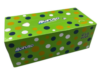 Серветки паперові 3-шарові 20×20 см, 450 шт/уп, Horoso