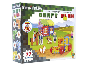 Конструктор Craft Blok. 77 деталей. Maximus 9176