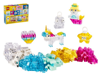 Конструктор LEGO Classic Чарівна прозора коробка, 340 деталей