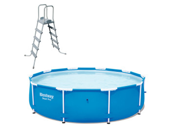 Басейн каркасний круглий Steel Pro. Bestway 5612U