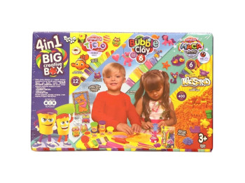 Набір креативної творчості 4в1 BIG CREATIVE BOX, Danko Toys