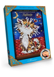 Набор для творчества Мозаика из пайеток Котёнок, Danko Toys