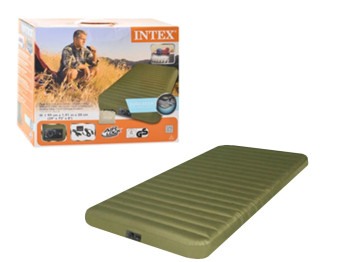 Велюр матрас электронасос 12В/USB Intex 68727