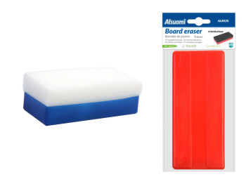 Губка для дошки EVA Board eraser 11 см, для стирання крейди, 2 кольори (ціна за 1шт)