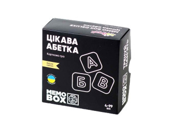 Настільна гра MemoBox Delux Цікава абетка. JoyBand MBD103