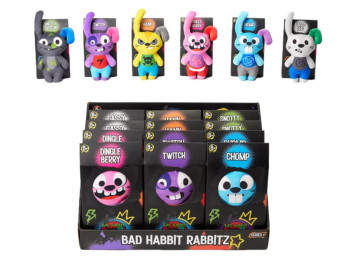 Игрушка плюшевая коллекционная Bad Habbit Rabbitz, Deddy Bears BHR17