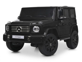 Електромобіль двомісний JJ2288EBLR-2 Mercedes-Benz, 1х24V7/AH, 4×45W, EVA, TF, чорний