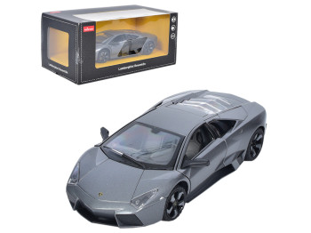 Машинка металлическая Lamborghini Reventon 34800, 17 см, открываются двери, Rastar