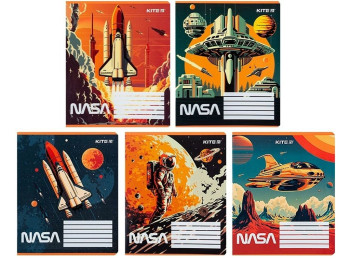 Зошит у лінію 12 аркушів, NASA (ціна за 1шт)