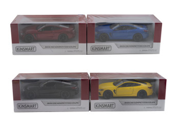 Машинка металлическая инерционная BMW M8 COMPETITION COUPE. Kinsmart KT5425W