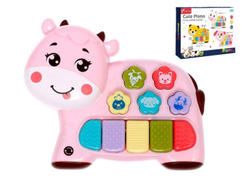 Детское электронное пианино Maverick Cute Piano, 17 см, звук и подсветка, 2 вида