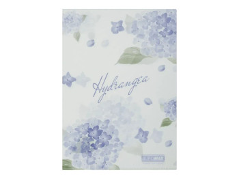 Папка-куточок з дизайном Hydrangea, A4, пластик 180 мкм