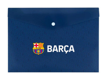 Папка на кнопке Kite FC Barcelona BC25-244, формат A4, полипропилен, Kite