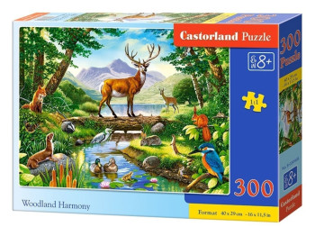 Пазли Лісова гармонія 300 елементів, Castorland B-030408