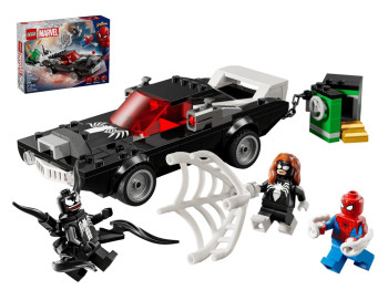 Конструктор LEGO Marvel Человек-паук против маслкара Венома, 254 деталей