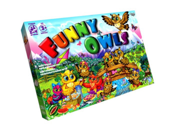 Настільна гра "Funny Owls", 3+, Danko Toys