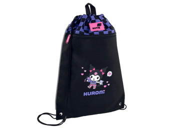 Сумка для обуви Kite Kuromi, 1 отделение, светоотражающие элементы