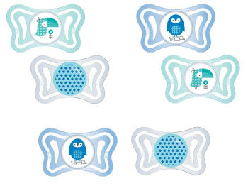 Пустышка силиконовая Physio Light 2 шт, Chicco