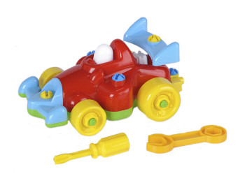 Конструктор Машинка Гонка. Toys-plast ІП.30.000